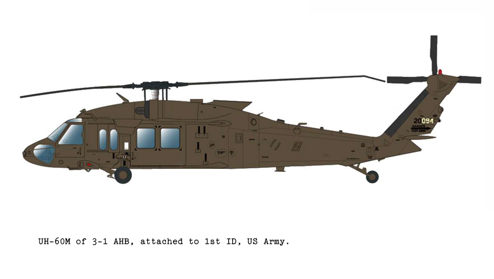 Academy 1/35 Sikorsky UH-60M Back Hawk Utility Helicopter # 12135