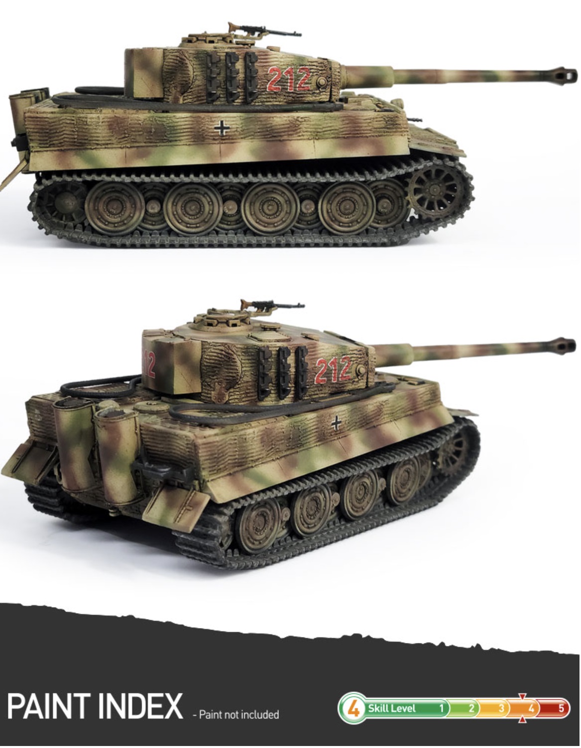 Academy 1/72 German Tiger I Late # 13431