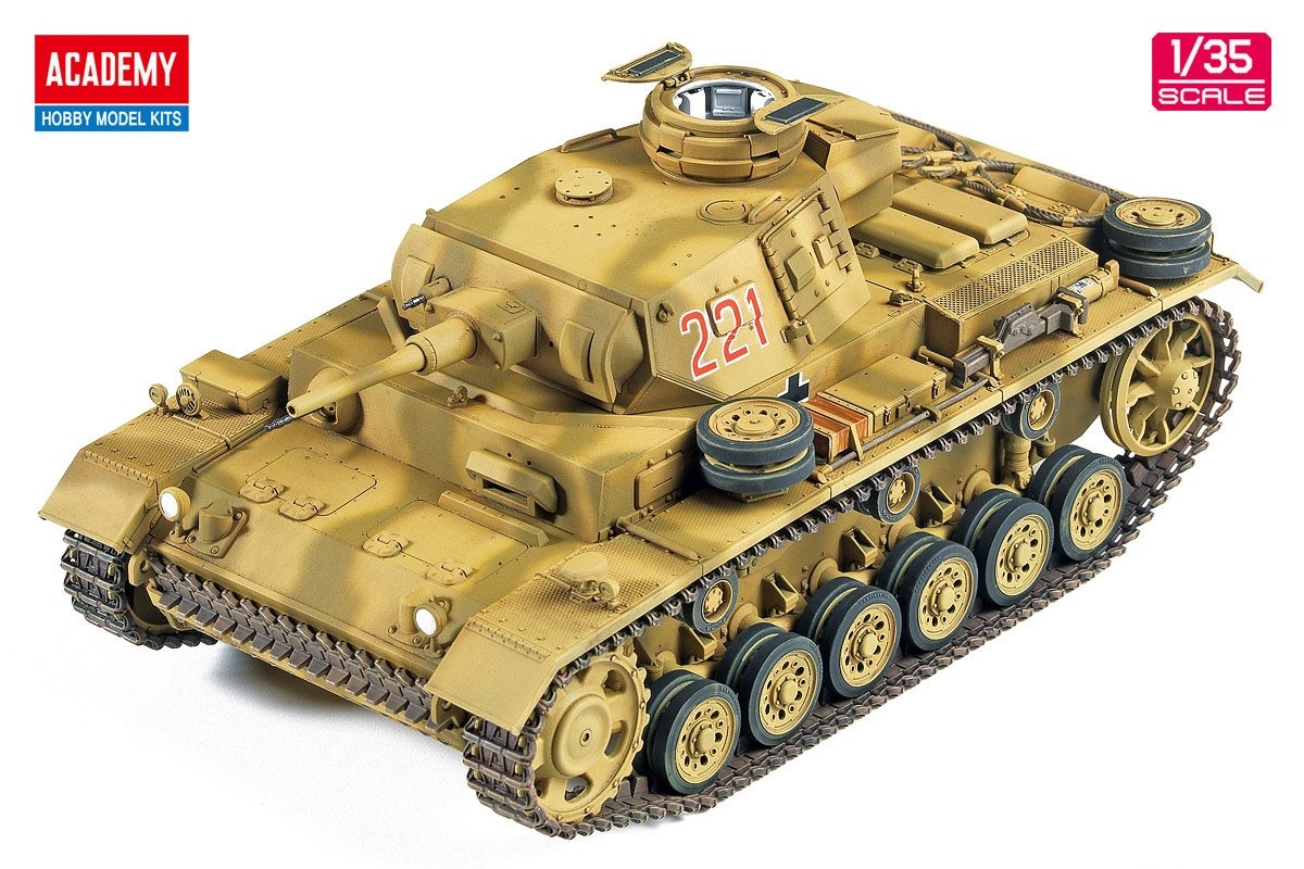 Academy 1/35 Pz.Kpfw.III Ausf.J 