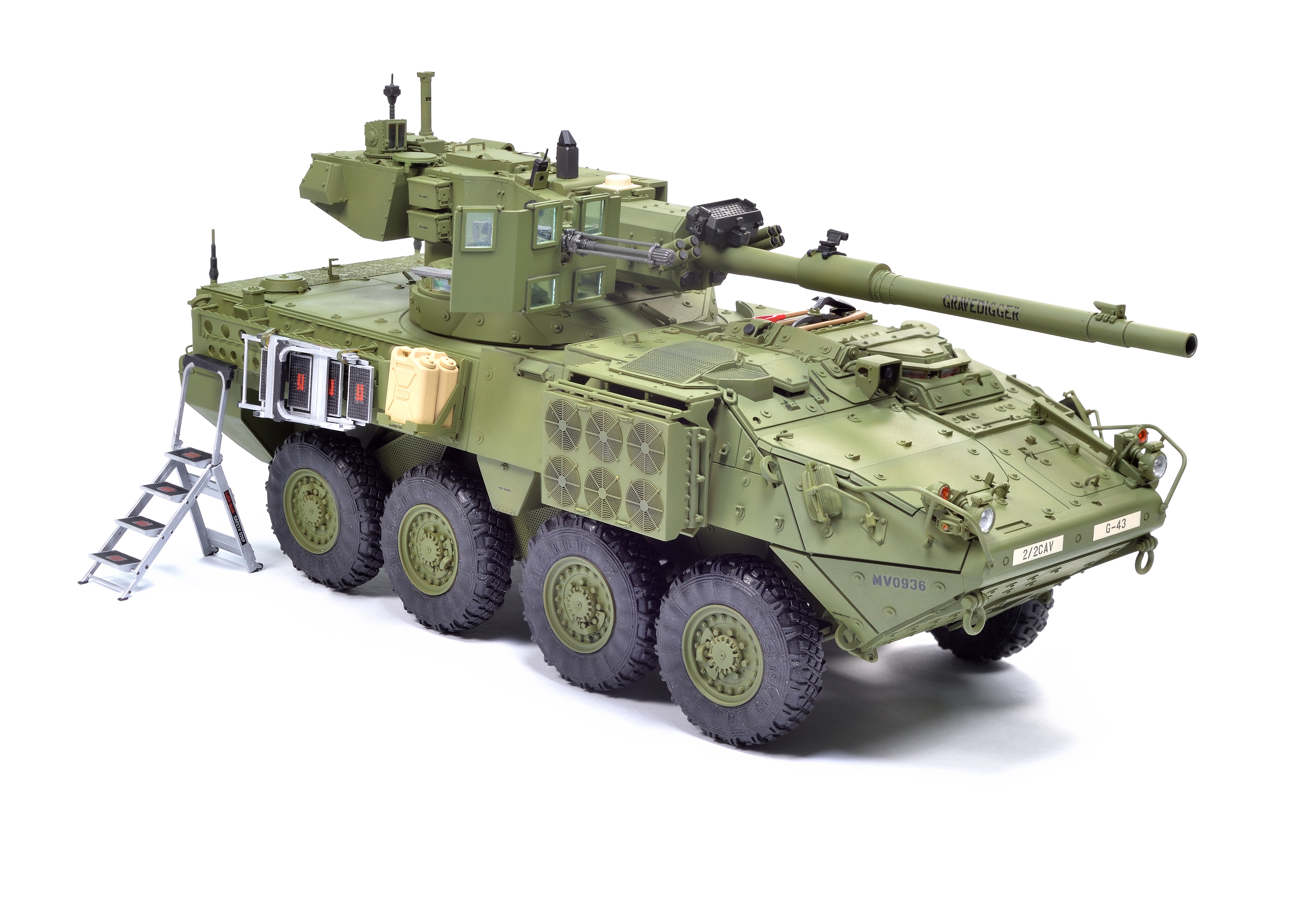 AFV Club 1/35 US M1128 Stryker Mobile Gun System 2010 Upgrade Version # 35370