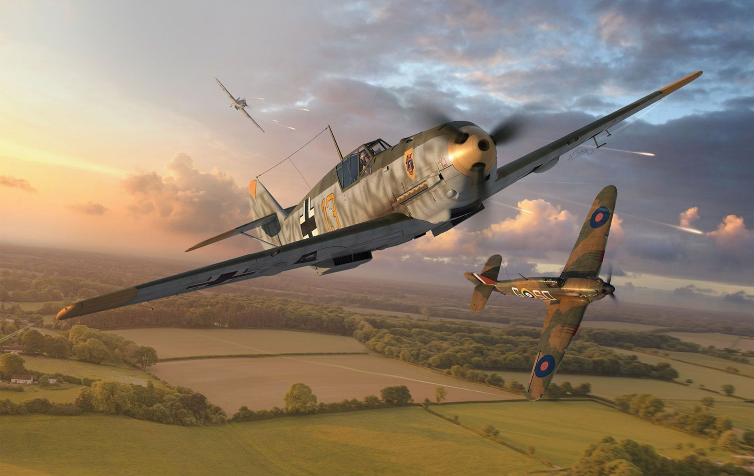 Airfix 1/72 Messerschmitt Bf-109E-4 # 01008B