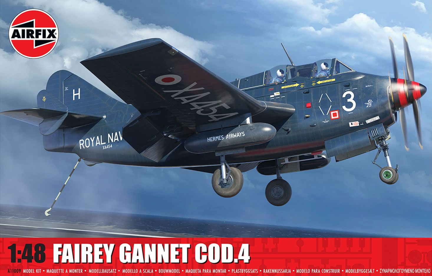 Airfix 1/48 Fairey Gannet COD.4 # 11009