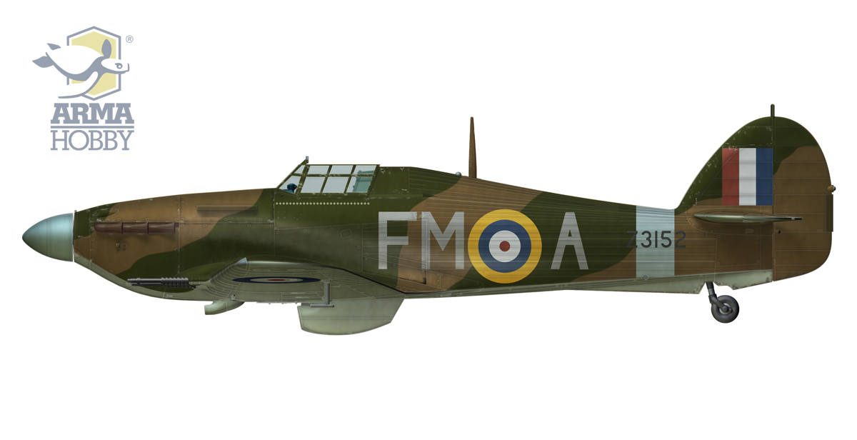 Arma Hobby 1/48 Hawker Hurricane Mk.IIc # 40004