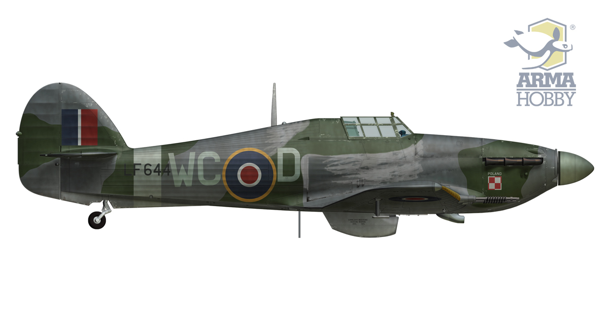 Arma Hobby 1/48 Hawker Hurricane Mk.IIc # 40004