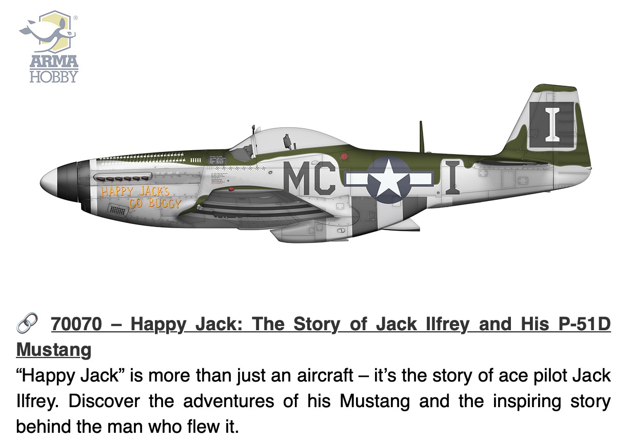 Arma Hobby 1/72 North-American P-51D Mustang # 70070