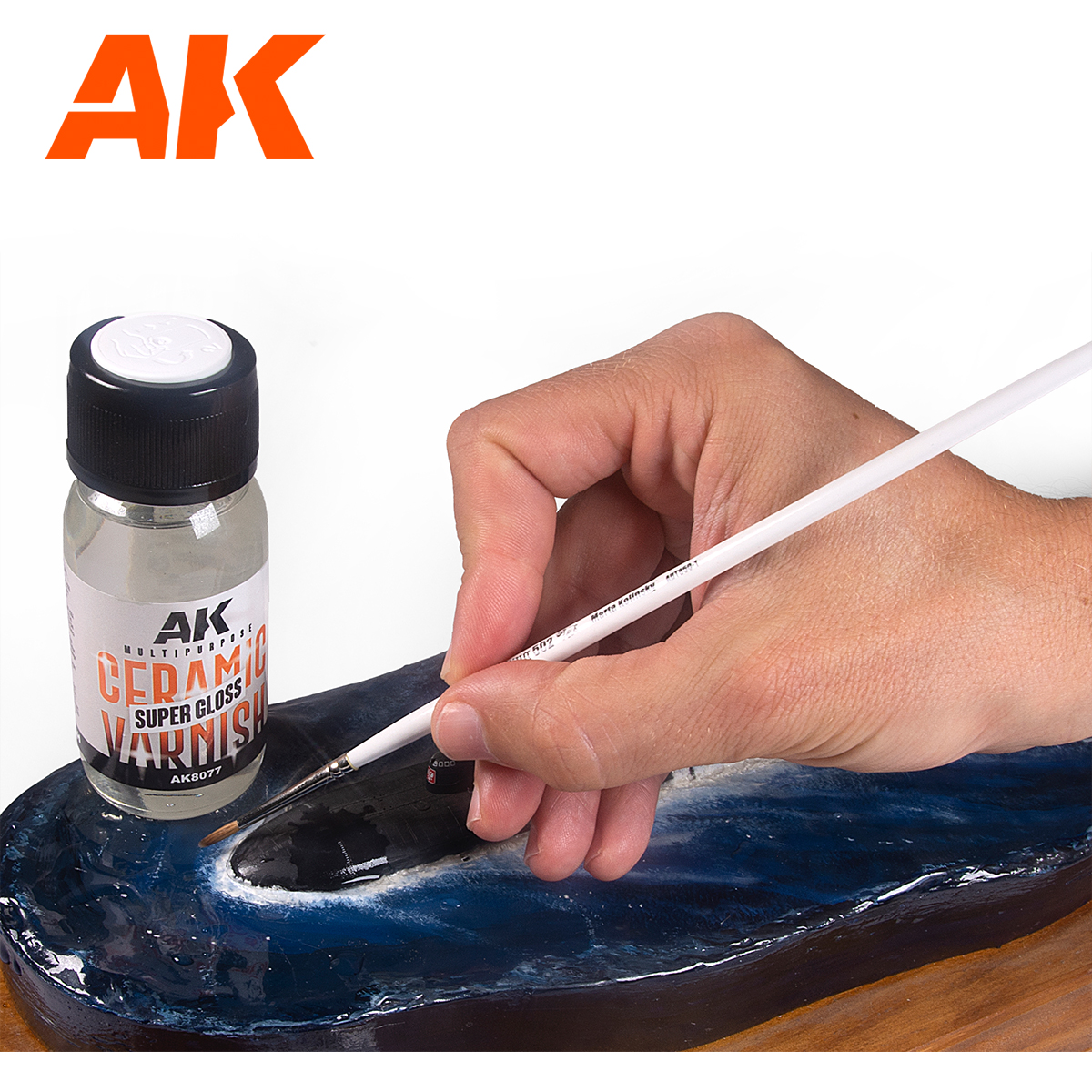 AK Interactive 60ml Multipurpose Ceramic Varnish (Super Gloss) # 8077