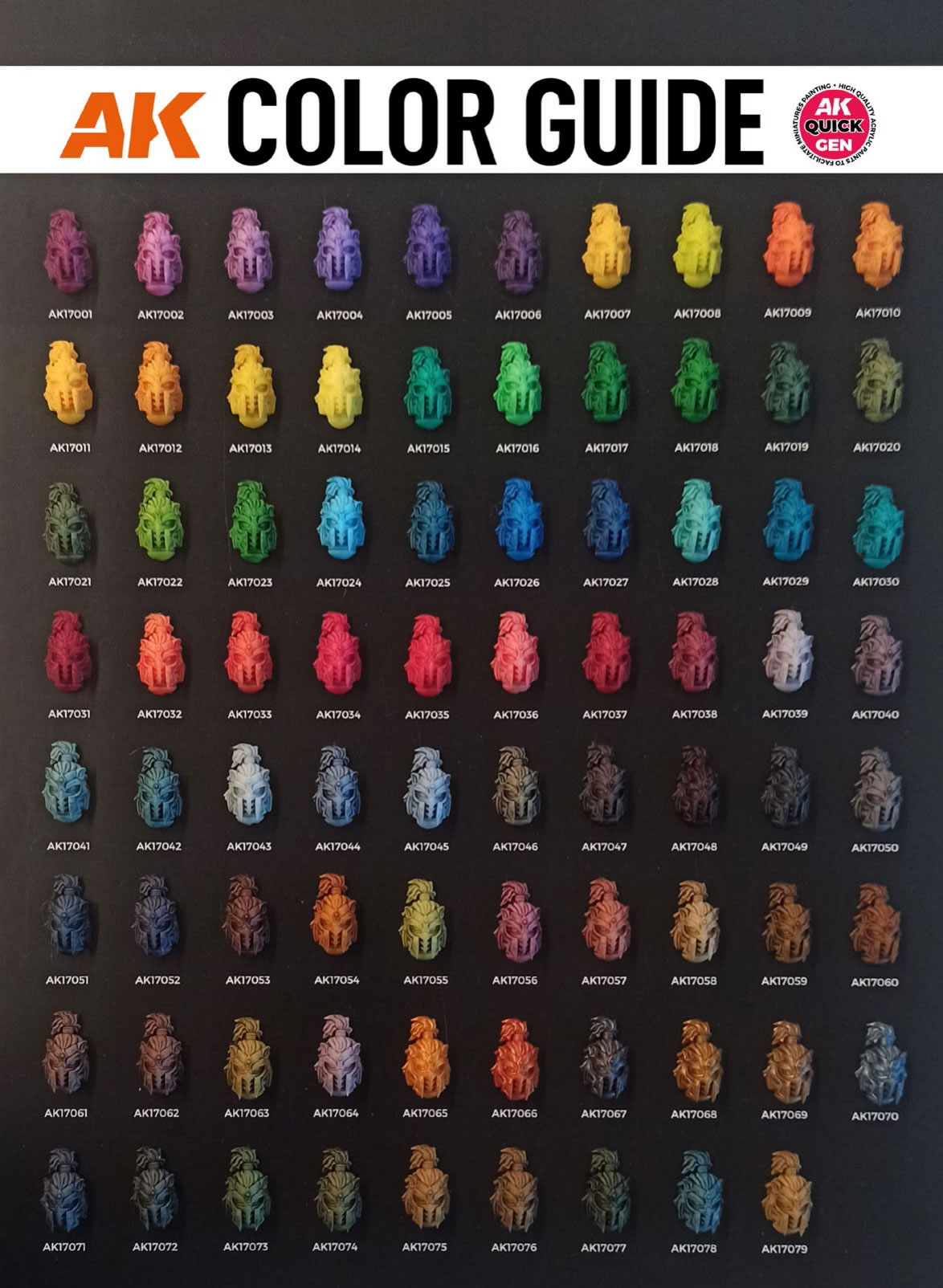 AK Interactive Quick Gen Colour Paints