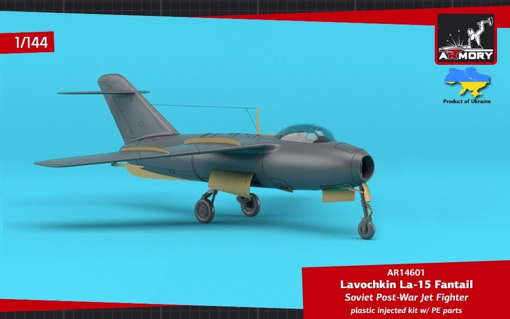 Armory 1/144 Lavochkin La-15 Fantail Fighter # 14601