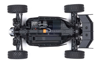 Arrma 1/18 Typhon GROM 4wd Smart RTR w/Lipo Batt/USB Chg Red/White # 2106T2