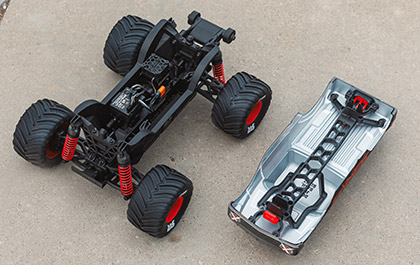 Arrma 1/16 QUAKE GROM 4X4 RTR Monster Truck # 2137T