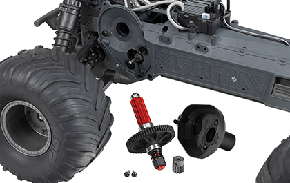 Arrma 1/10 Gorgon 2wd MT 1/10 Ready-To-Assemble Kit w/8.4v/Chg Gunmetal # 3230SKT1