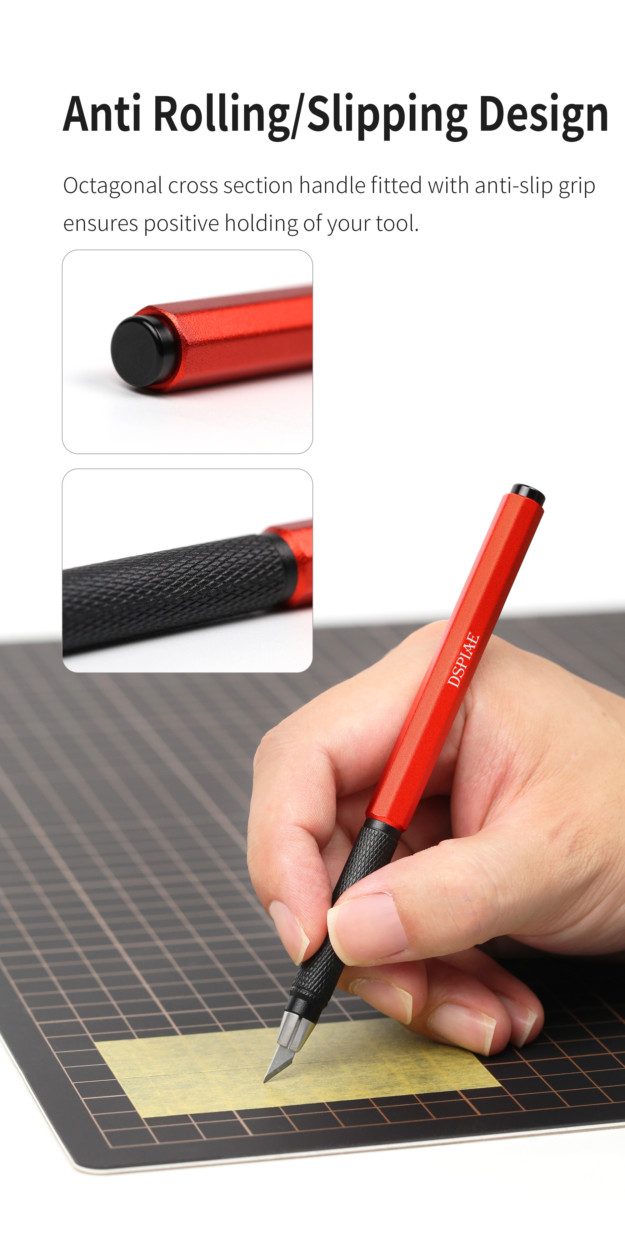 Dspiae Hobby Knife Blades - Broad (20pcs) # DK-B01