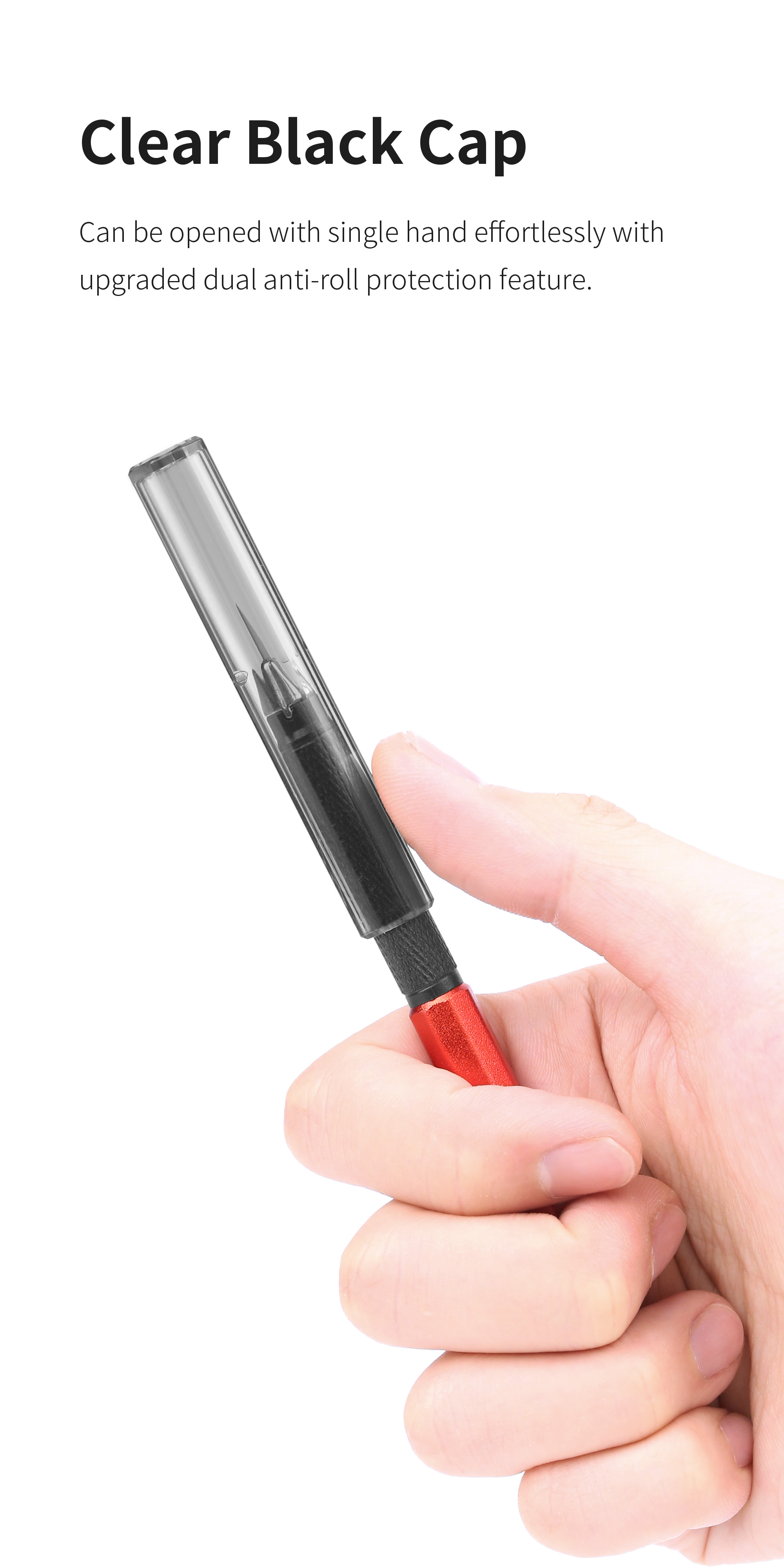 Dspiae Hobby Knife Blades - Broad # AT-DK02