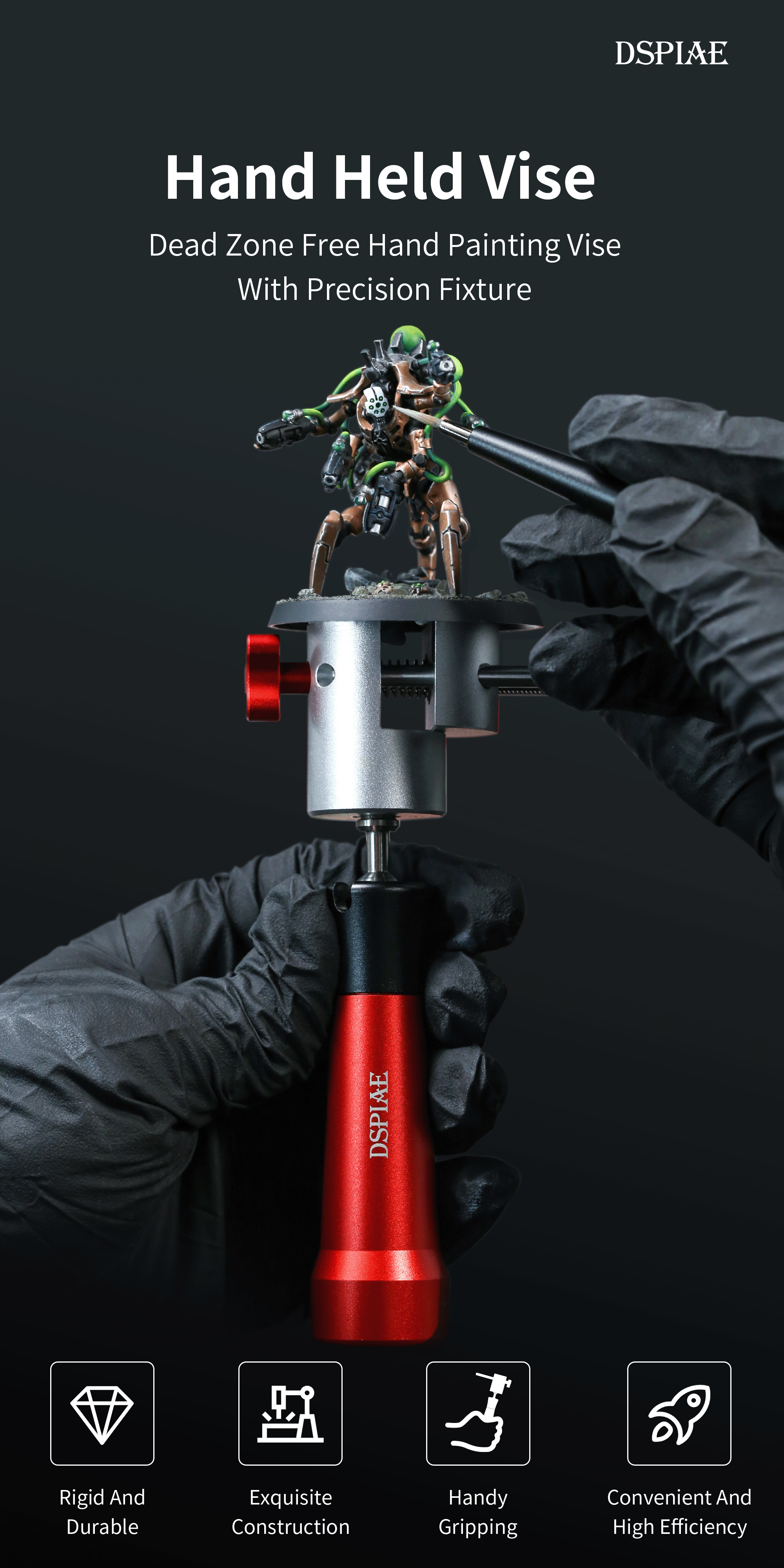 Dspiae Hand-Held Mini Vise # AT-HV