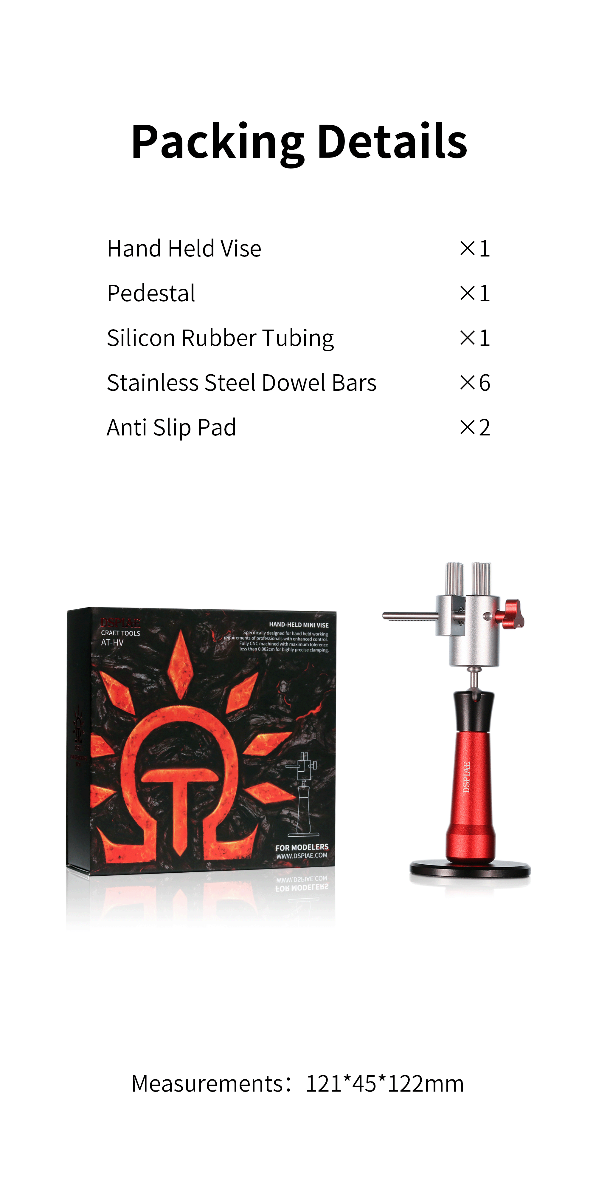 Dspiae Hand-Held Mini Vise # AT-HV