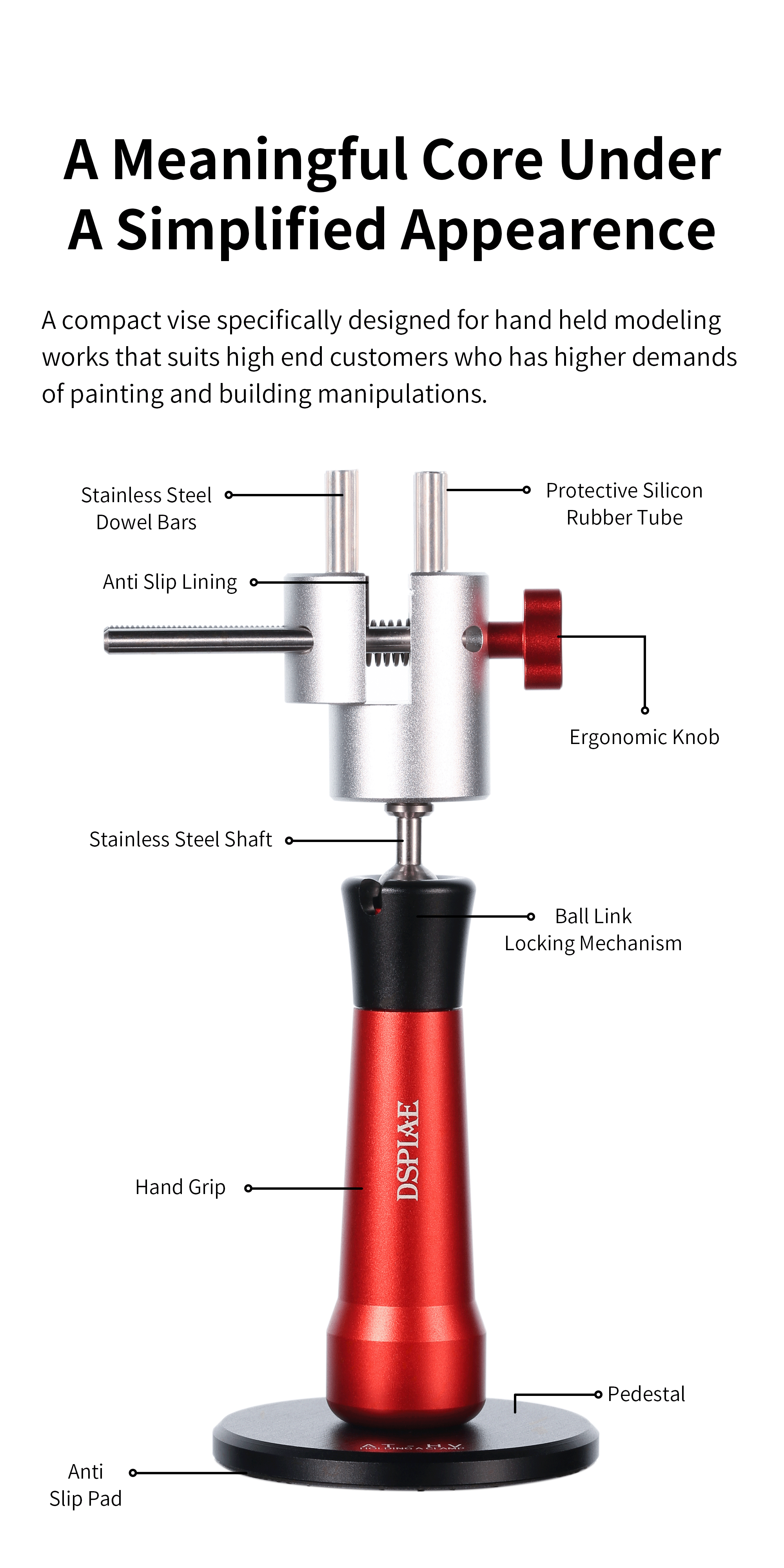 Dspiae Hand-Held Mini Vise # AT-HV