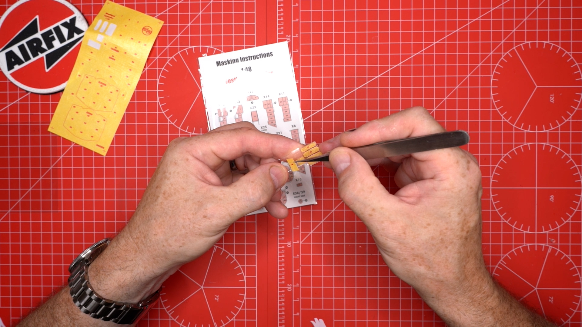 Airfix 1/48 Westland Lysander Masking Set (Designed to fit AFX07116 kits) # 65008