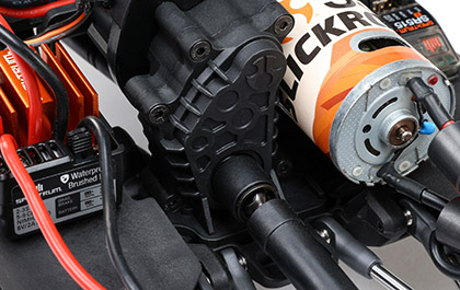 Axial 1/10 SCX10 III Coyote 4X4 RTR Brushed Rock Crawler LCXU Transmission