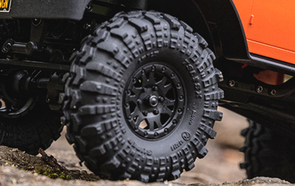 Axial 1/24 SCX24 Dodge Power Wagon 4WD Rock Crawler RTR, Green # 00007T2