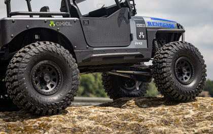 Axial 1/10 SCX10 III Jeep CJ-7 4WD Brushed RTR Grey # 03008T2