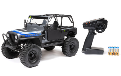 Axial 1/10 SCX10 III Jeep CJ-7 4WD Brushed RTR, Red # 03008T1