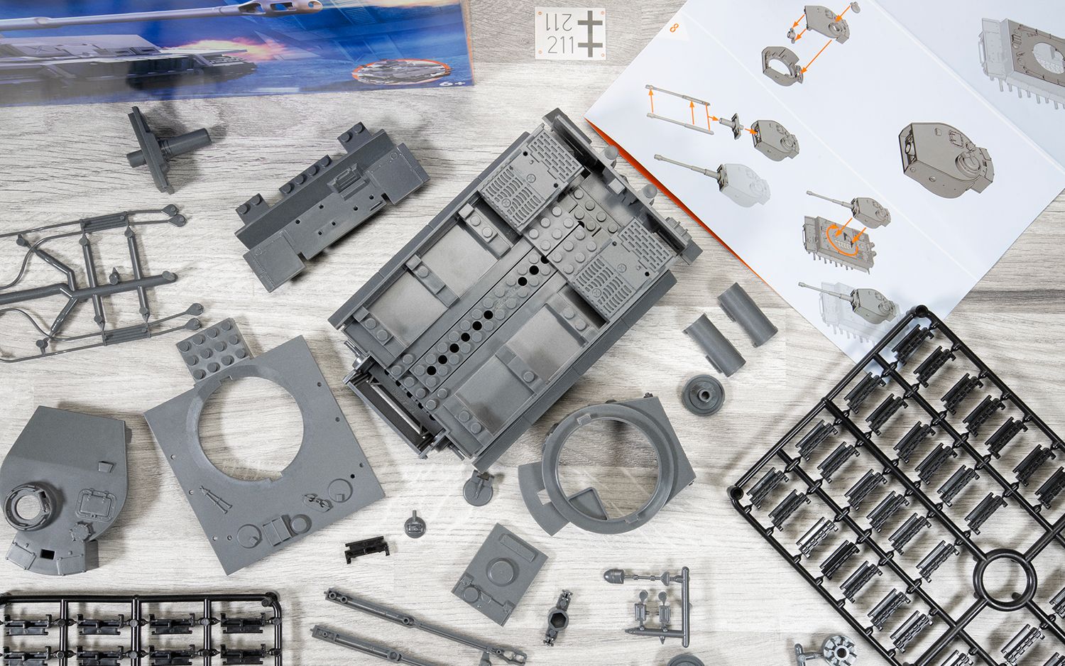 Airfix 1/35 Tiger I QUICK BUILD # J6041