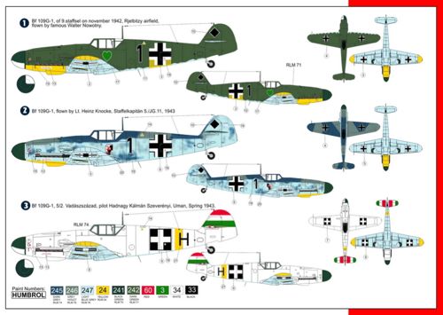 AZ Model 1/72 Messerschmitt Bf-109G-1 'The First Gustav' # 74065