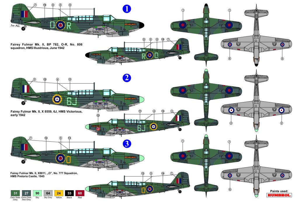 AZ Model 1/72 Fairey Fulmar Mk.II # 7566