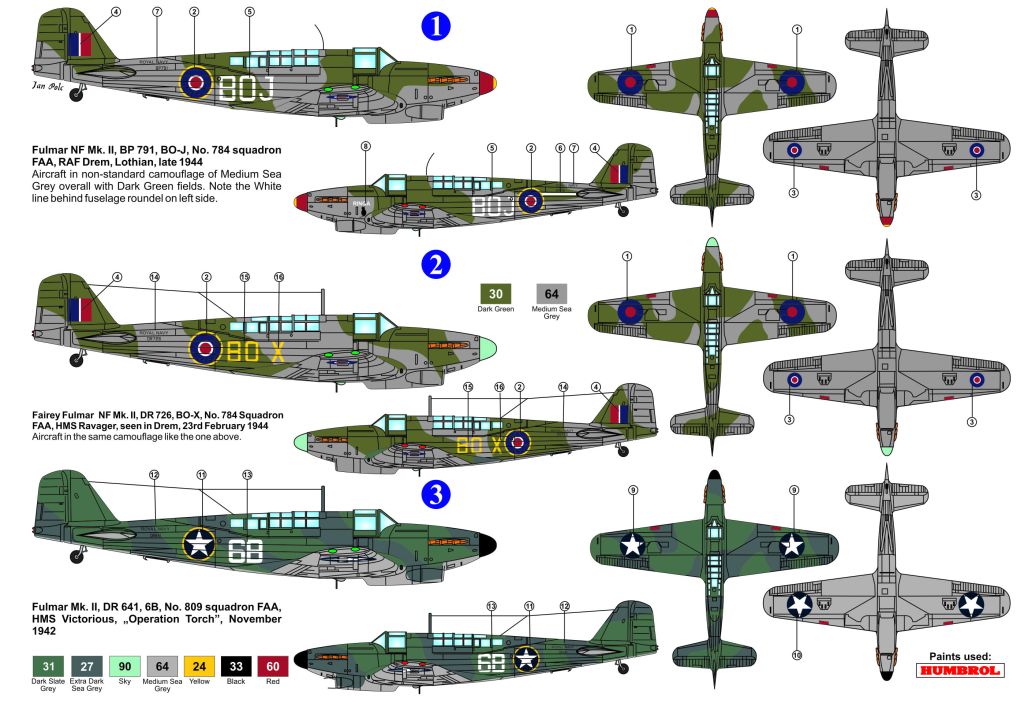 AZ Model 1/72 Fairey Fulmar NF Mk.II # 7567