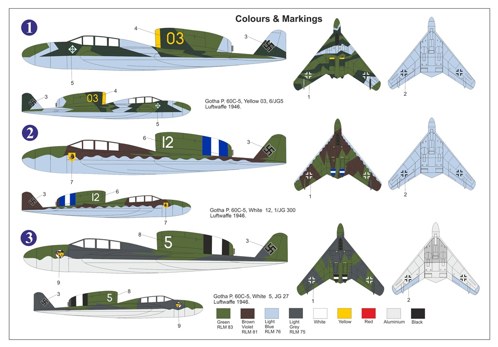 AZ Model 1/72 Gotha P.60C.5 New Tool # 7893