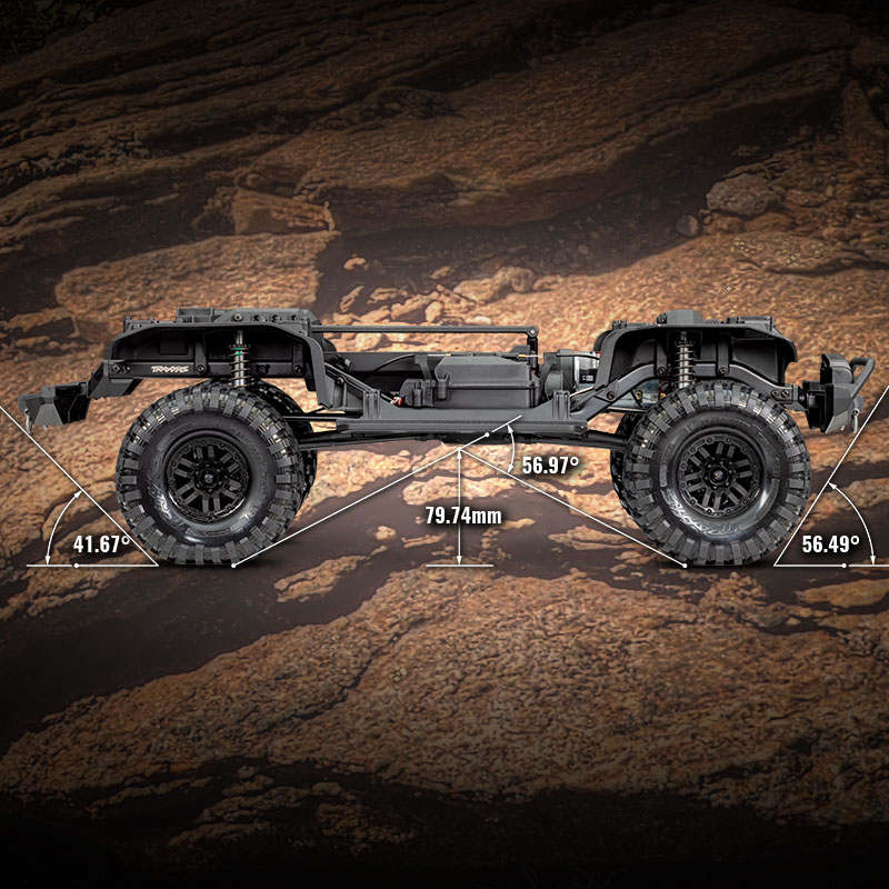 Traxxas 1/10 TRX-4 Land Rover Defender 4X4 Extreme Approach Angles