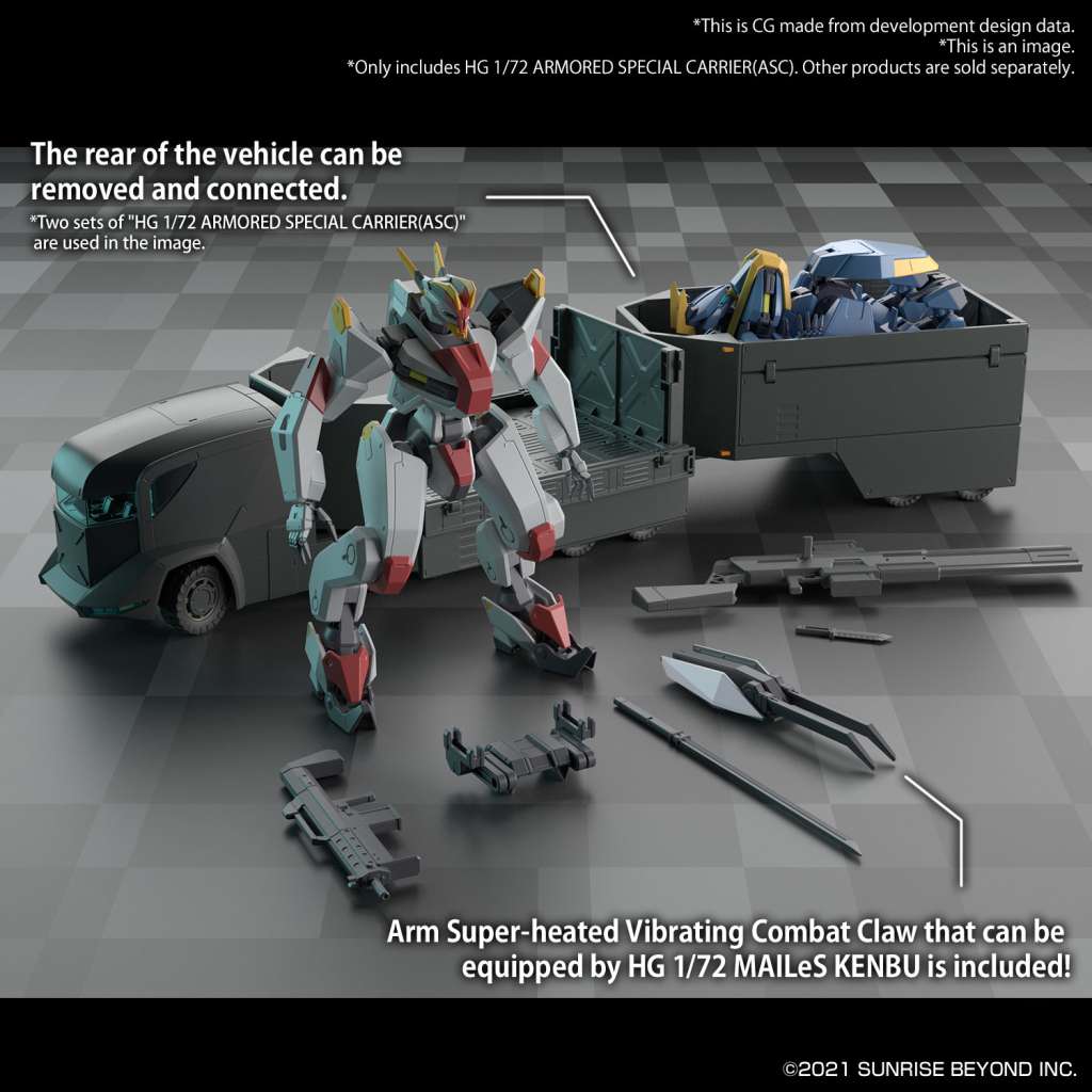 Bandai 1/72 HG Armored Special Carrier ASC # 78919