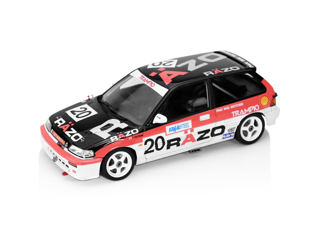 Beemax 1/24 Honda Civic EF3 Gr.A 1989 Macau Guia Race #20 Razo # 24032