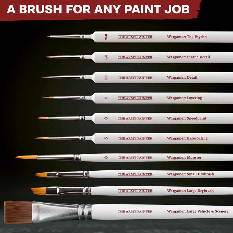 The Army Painter Wargamer Brush The Psycho # 7041P
