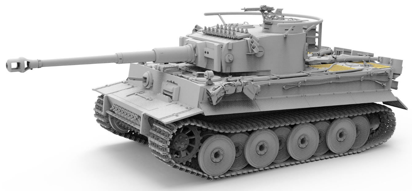 Border Model 1/35 Imperial Japanese Army Tiger I # 023