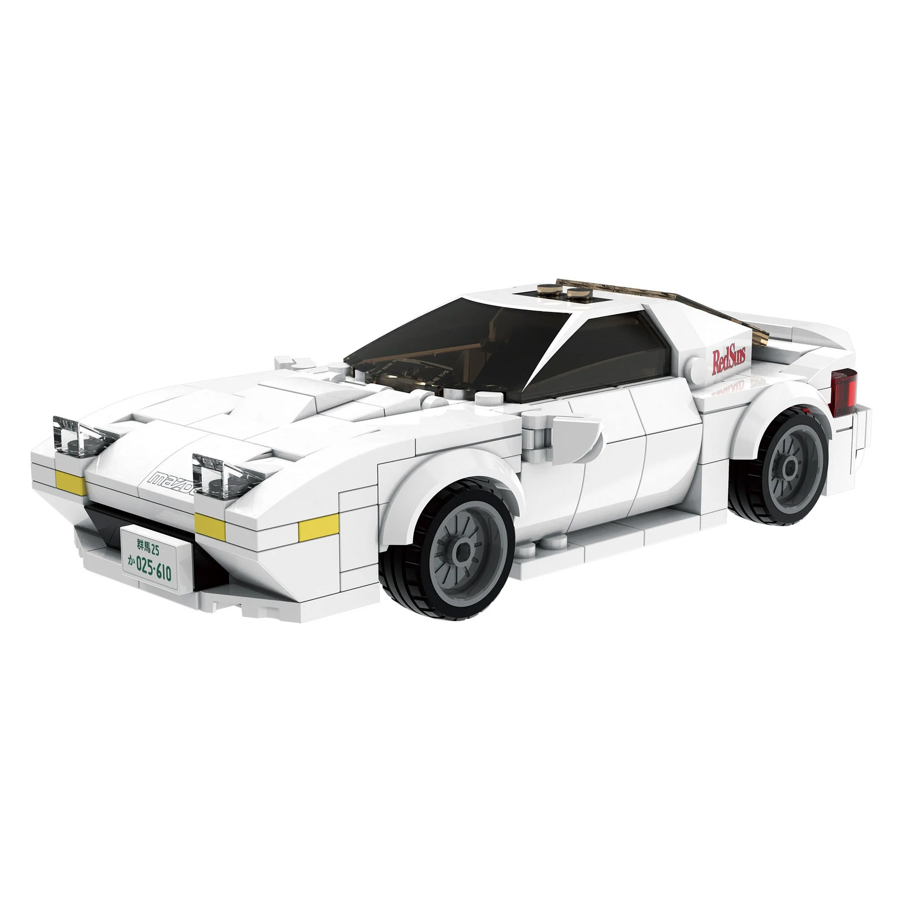 CaDA 1/24 Initial D Mazda FC3S RX-7 Car - 282 pcs # 55012W