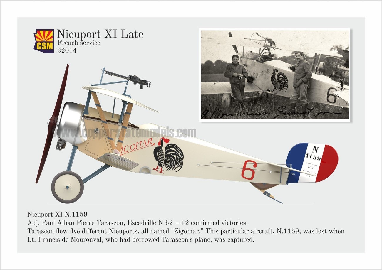 Copper State Models 1/32 Nieuport XI Late Version # 32-014