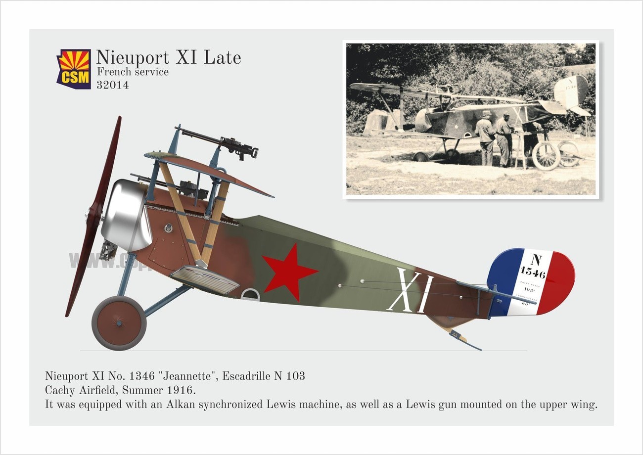 Copper State Models 1/32 Nieuport XI Late Version # 32-014