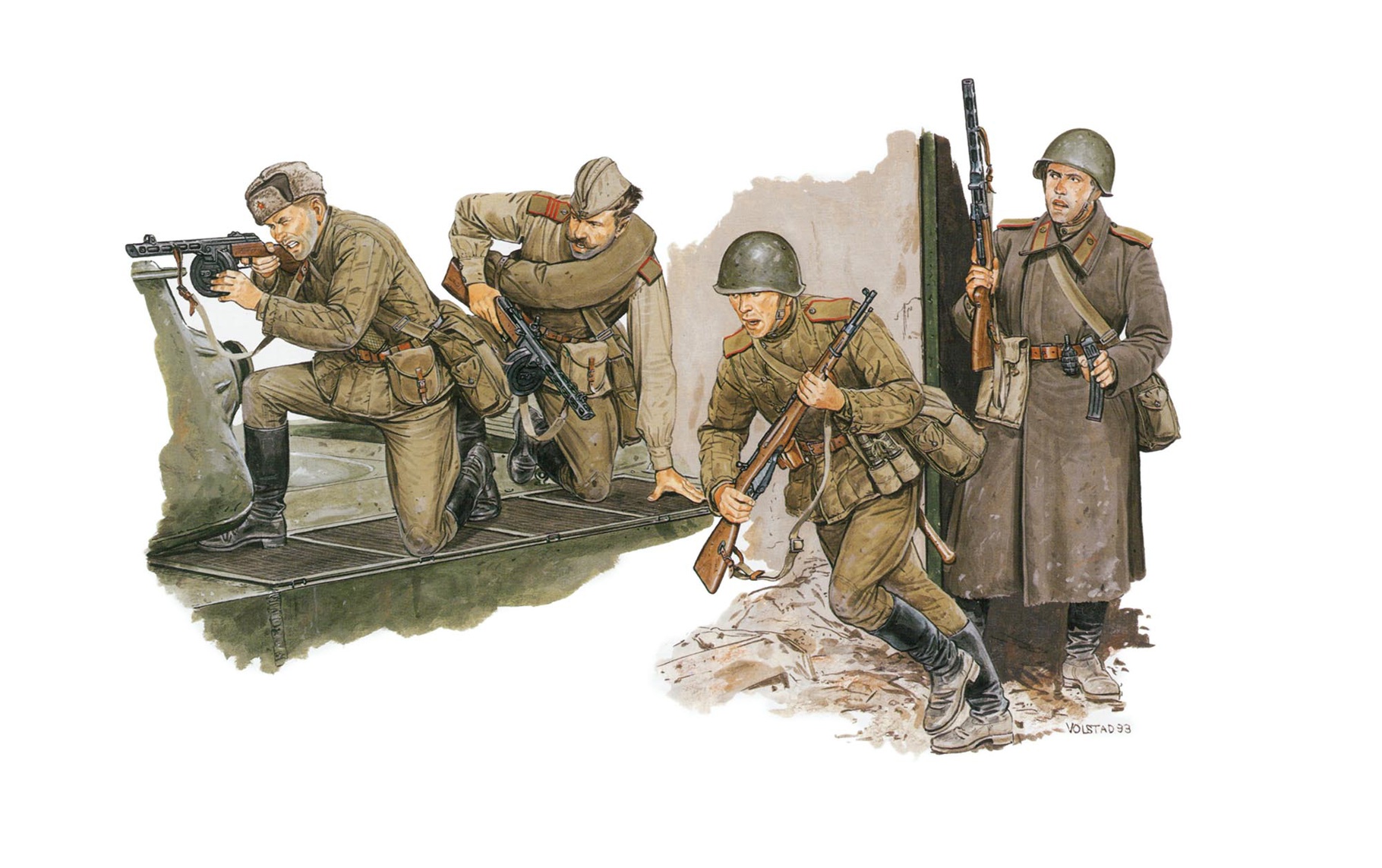 Dragon 1/35 Soviet Motor Rifle Troop (Berlin 1945) # 6019