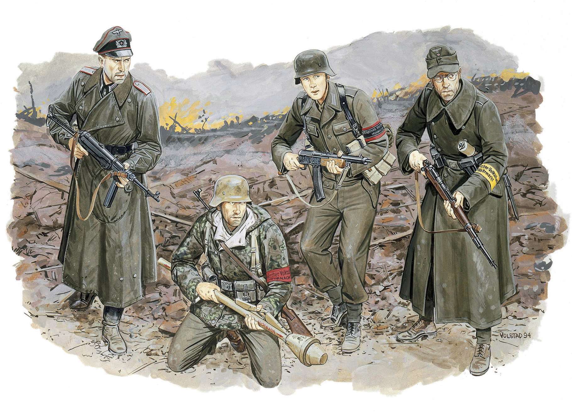 Dragon 1/35 German Volksturm Berlin 1945 # 6020