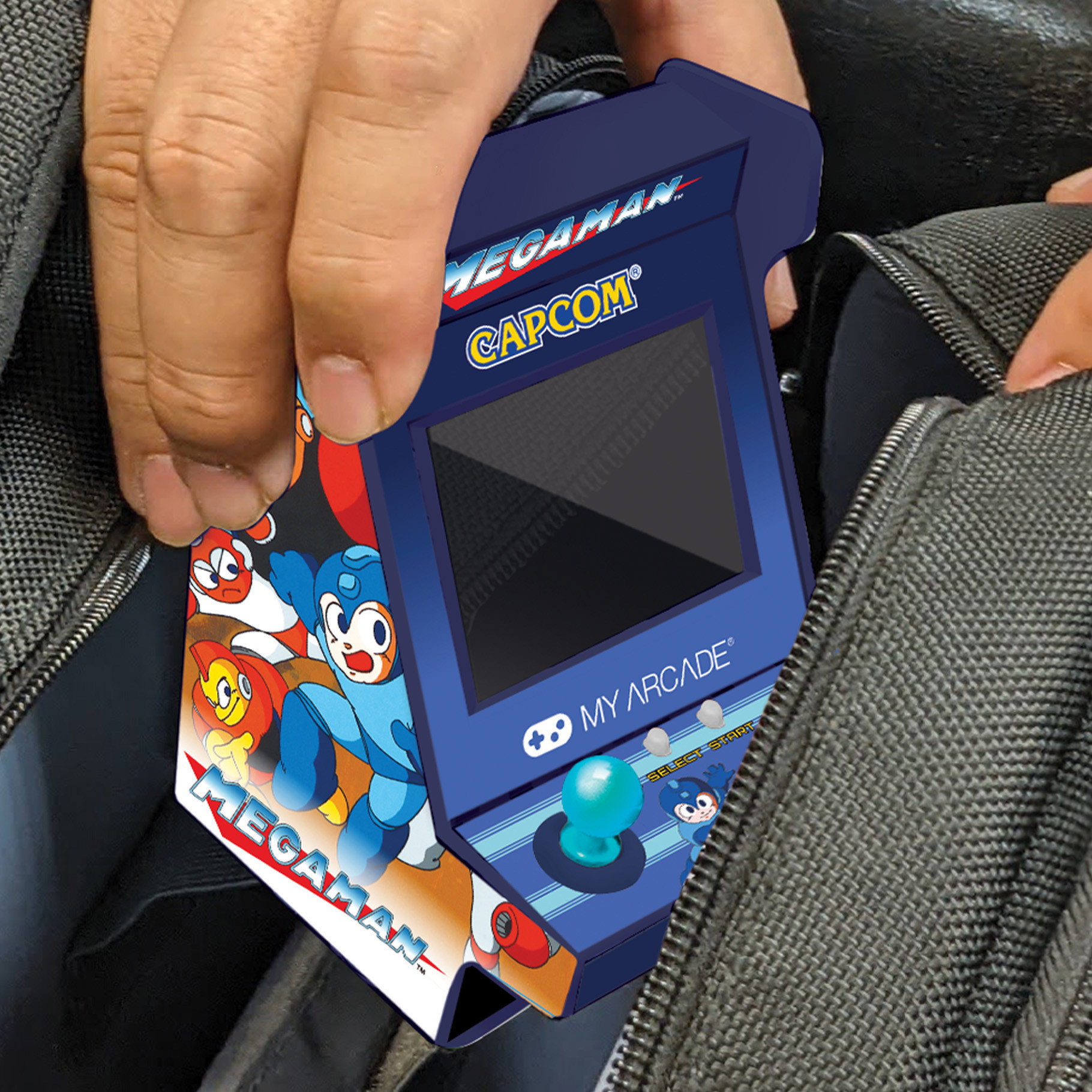 My Arcade Mega Man Pico Player 3.7" Portable Retro Arcade (6 Games in 1) # 7011