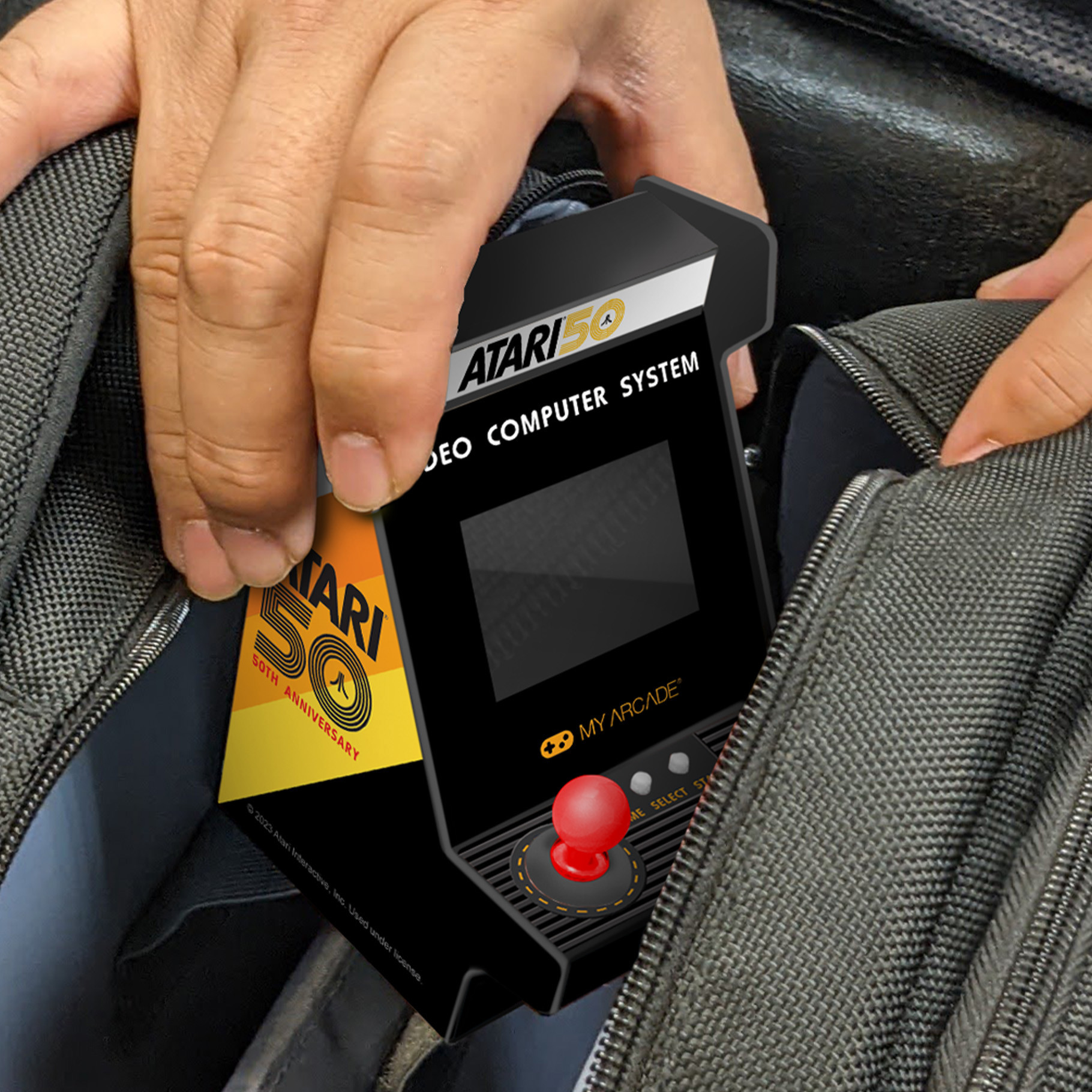 My Arcade Atari Nano Player Pro 4.8" Portable Retro Arcade (75 Games in 1) # 7014