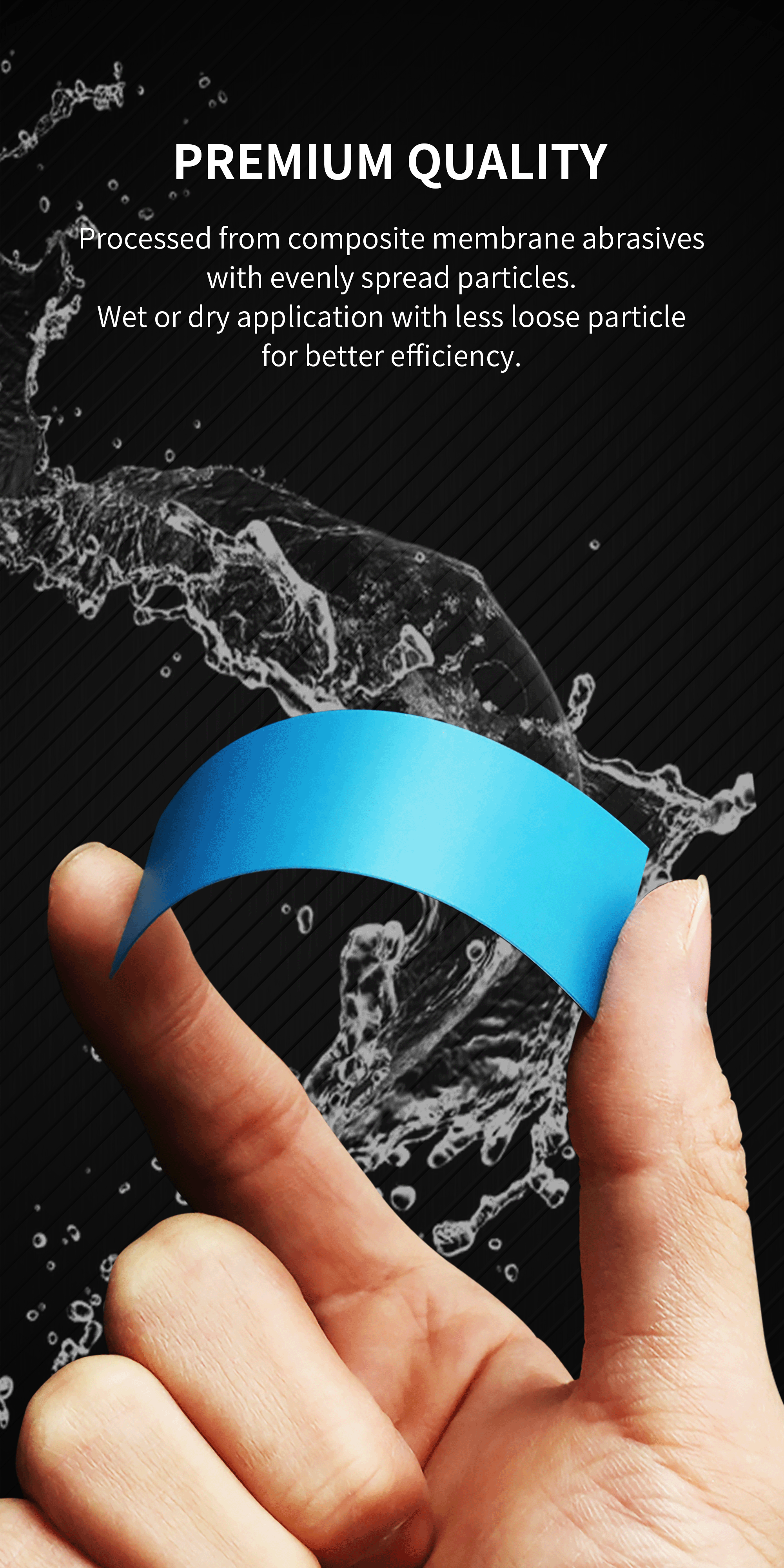 Dspiae 3mm Sanding Sponge Set # DS3-S01