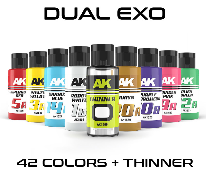 AK Interactive Dual Exo Paints