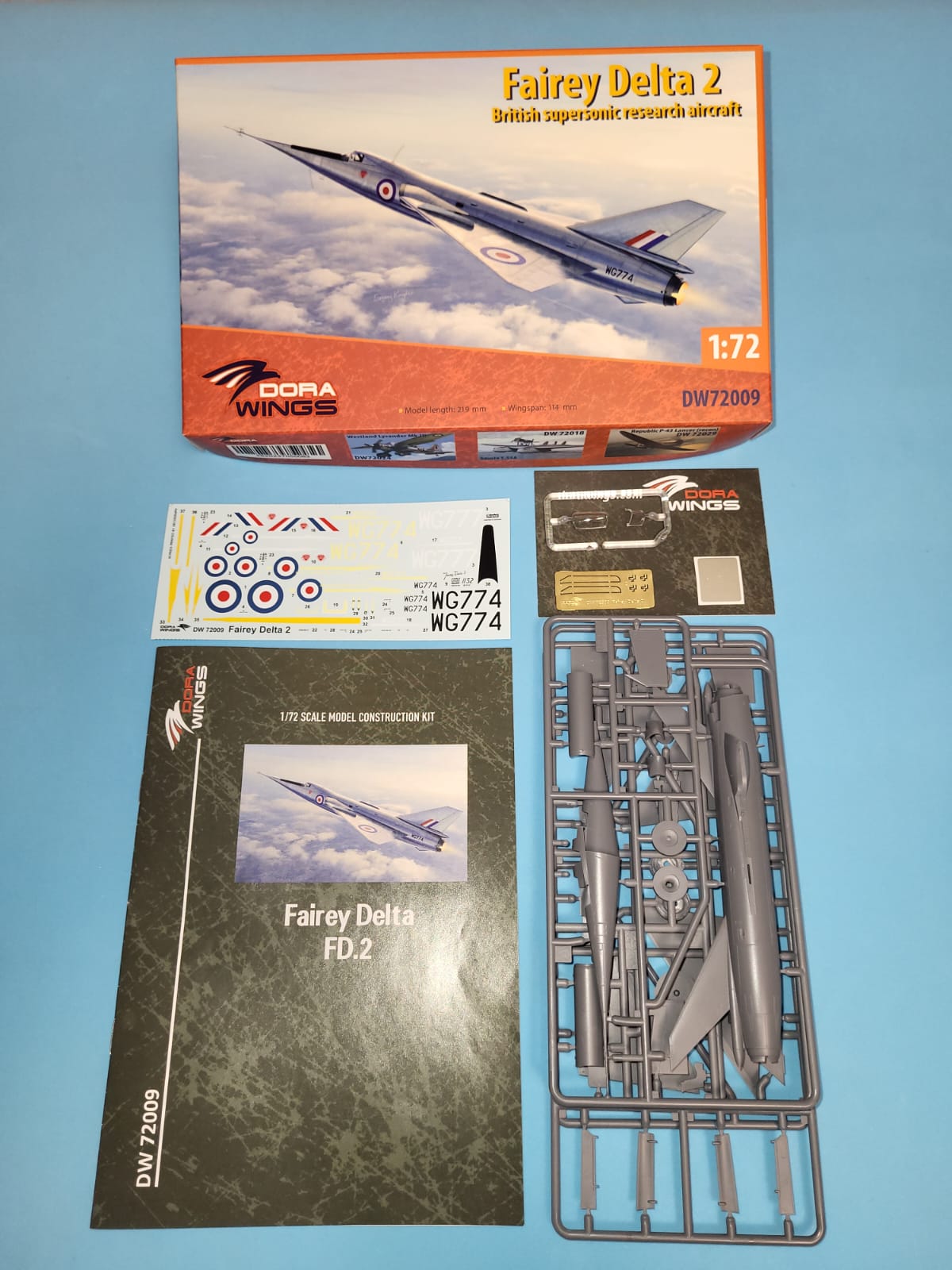 Dora Wings 1/72 Fairey Delta FD.2 # 72009