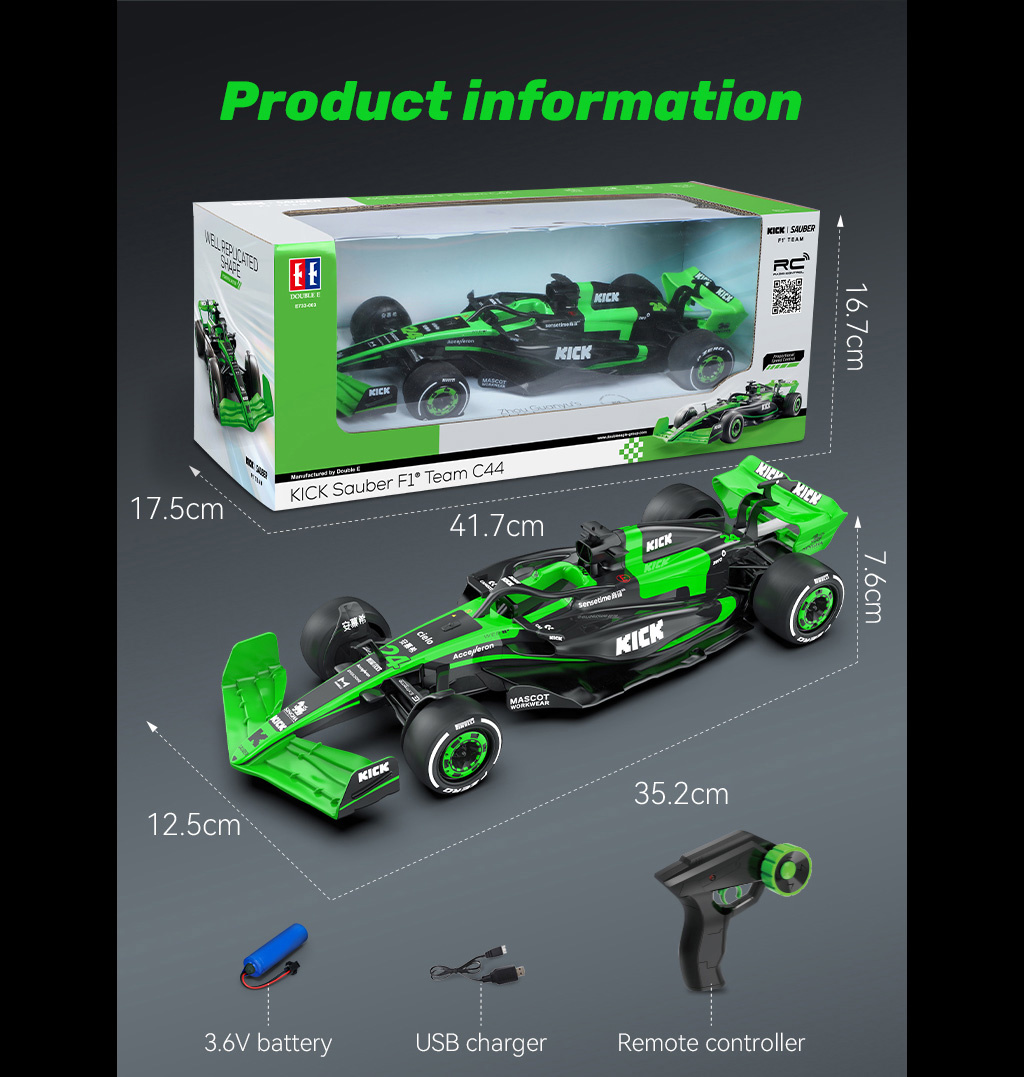 Double Eagle 1/16 RC KICK Sauber F1 Team C44 # 733-003