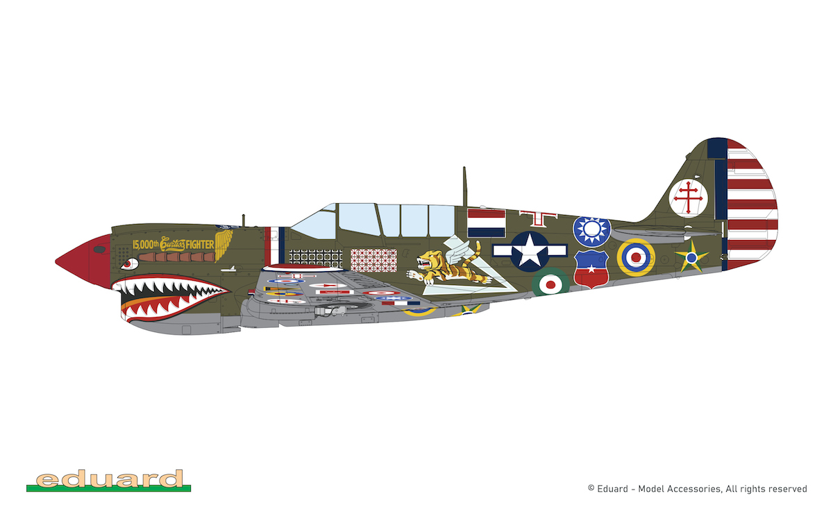 Eduard 1/48 Curtiss P-40N Warhawk "15,000th" Limited Edition # 11193