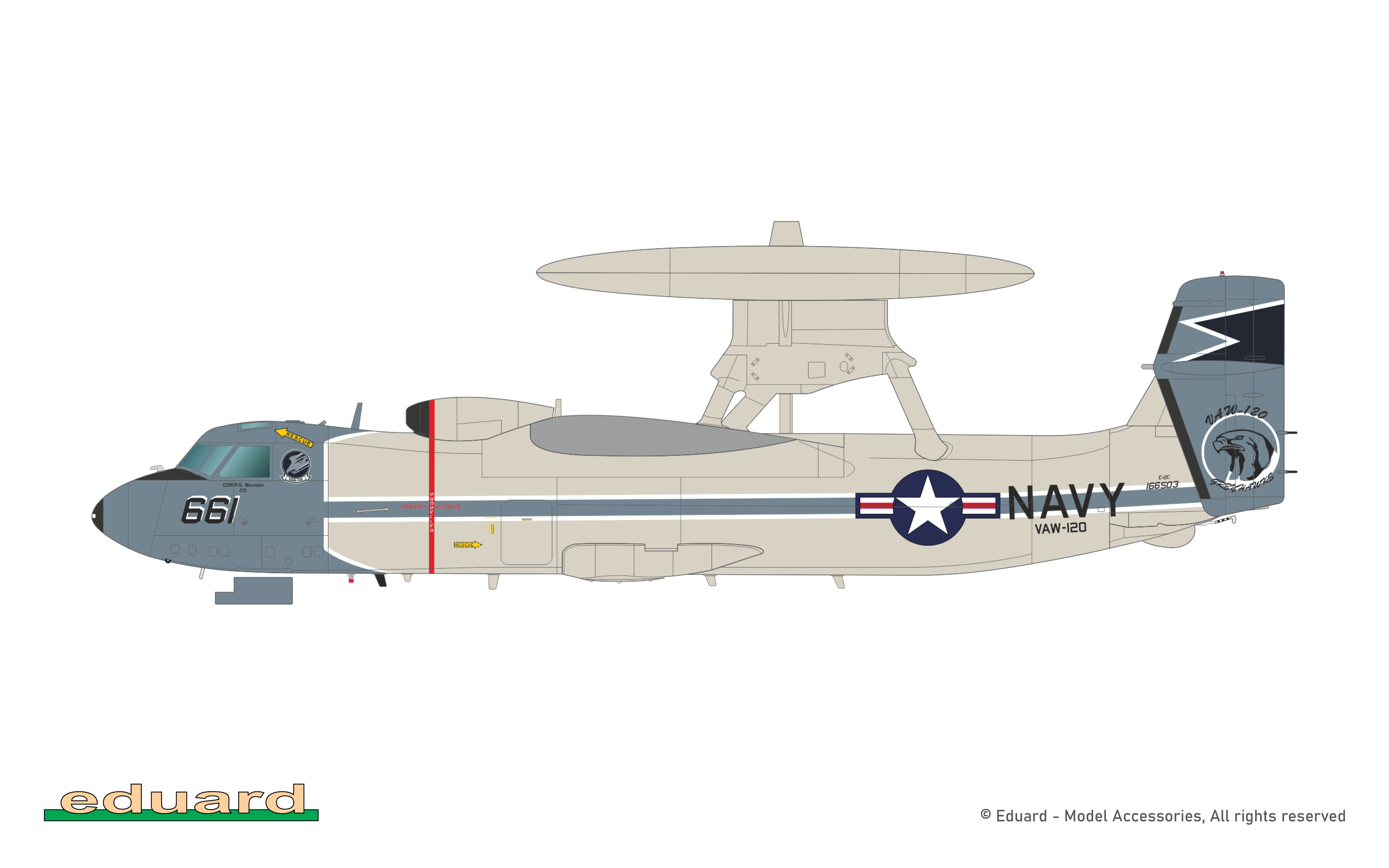 Eduard 1/48 E-2C Hawkeye Eyes of the Fleet Limited Edition # 2153