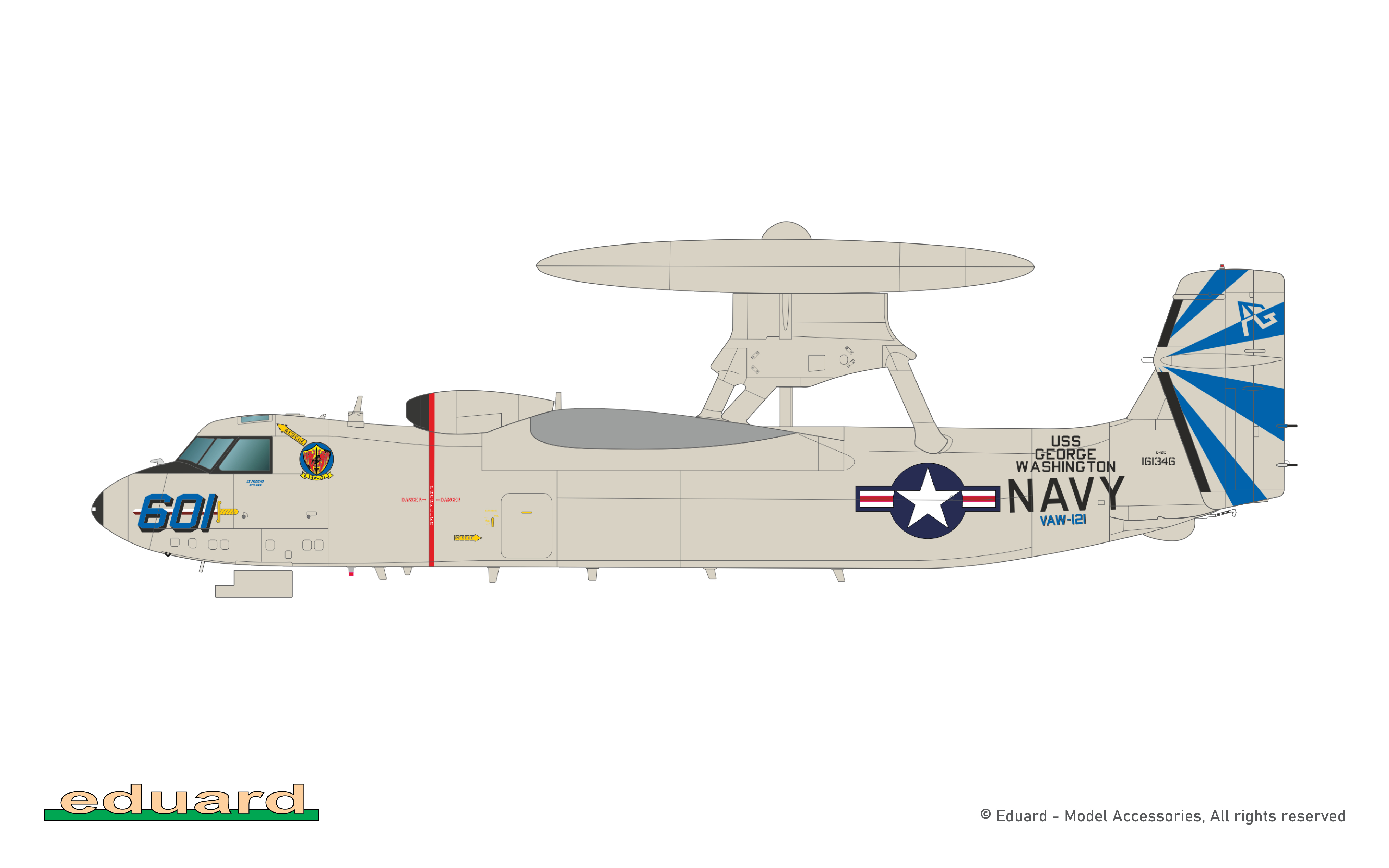 Eduard 1/48 E-2C Hawkeye Eyes of the Fleet Limited Edition # 2153