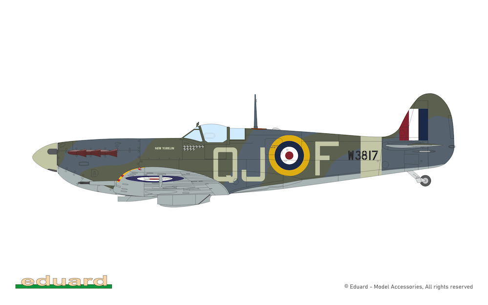 Eduard 1/72 Supermarine Spitfire STORY: The Sweeps DUAL COMBO Limited Edition # 2154